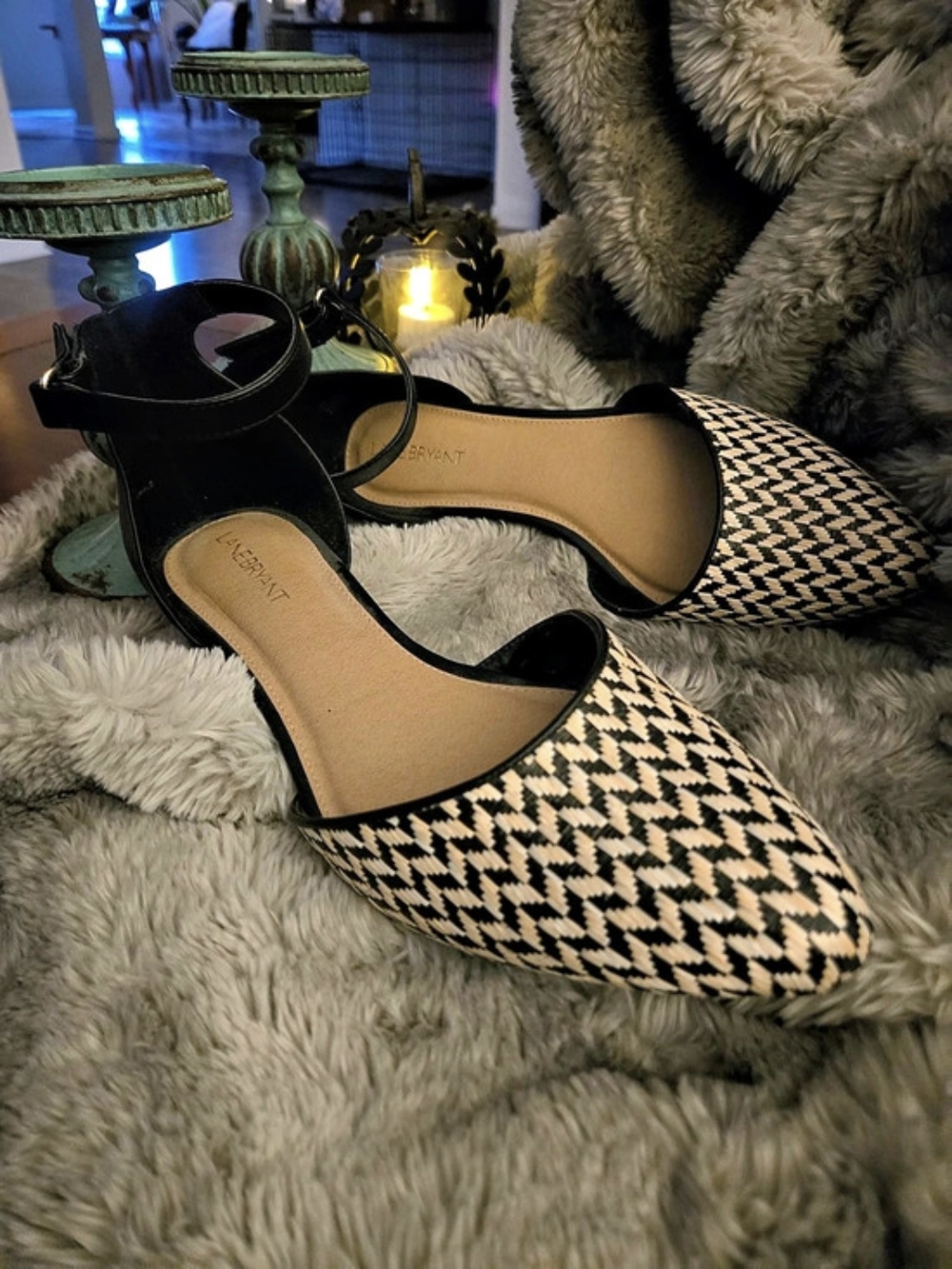 Lane Bryant Pointed-toe Block Heels NWOT